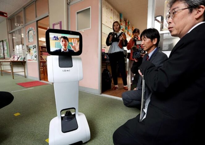 
					Sekolah di Jepang Menggunakan Robot untuk Mendukung Siswa yang Sering Absen