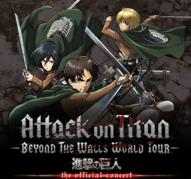 
					Tur Orkestra “Attack on Titan – Beyond the Walls” Akan Digelar di 23 Kota Dunia