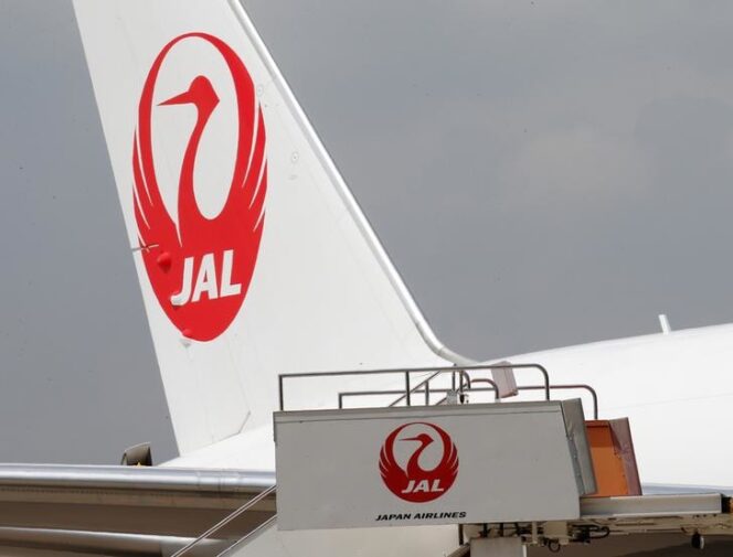 
					JAL's airplane is seen at Haneda Airport in Tokyo, Japan August 24, 2016. Picture taken August 24, 2016. REUTERS/Kim Kyung-Hoon