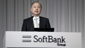 Masayoshi Son, chairman and chief executive officer of SoftBank Group Corp., speaks during a news conference in Tokyo, Japan, on Wednesday, Feb. 12, 2020. In a sign of continuing struggles with its startup investments, SoftBank lost money again in its Vision Fund, one quarter after the Japanese company posted a record quarterly loss driven by the meltdown at WeWork. Photographer: Kiyoshi Ota/Bloomberg