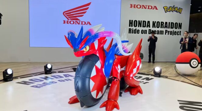 
					Honda Ciptakan Kendaraan Berbasis Karakter Pokemon Koraidon