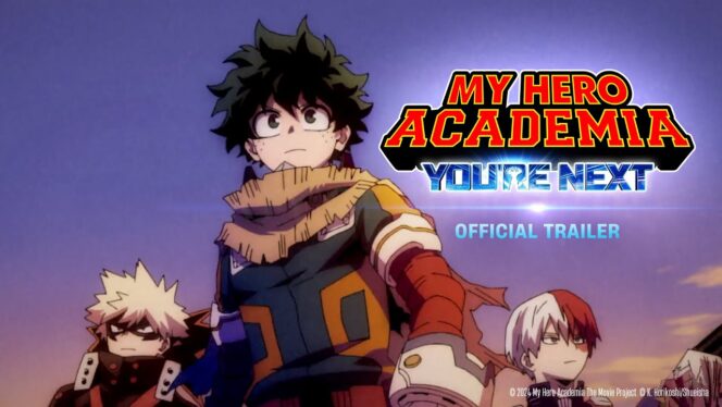 
					Film My Hero Academia: You’re Next Tayang di Netflix Mulai Minggu Ini