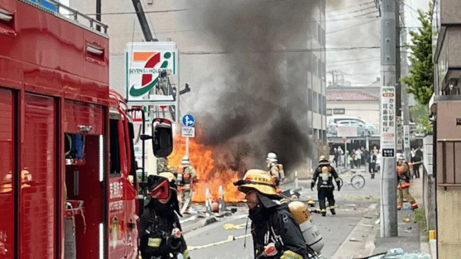
					Ledakan di Lokasi Konstruksi Tokyo Lukai 10 Orang, Diduga Akibat Kebocoran Gas
