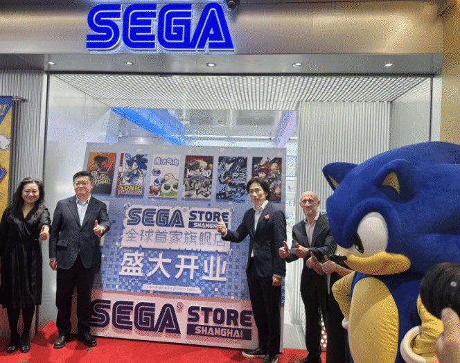
					Sega Buka Toko Permanen Pertama di Dunia untuk Produk Karakter di Shanghai