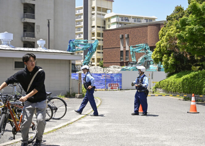
					Diduga Bom Perang Ditemukan di Kampus Universitas Hiroshima