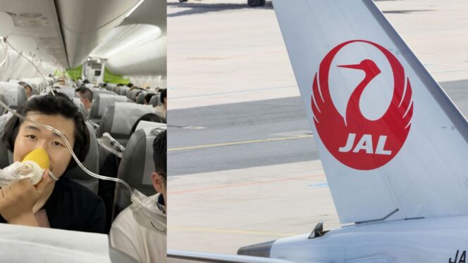
					Pesawat Japan Airlines Alami Gangguan di Udara Mendadak Turun dari Ketinggian 26.000 Kaki