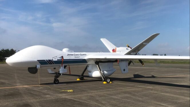 
					Jepang Gunakan Drone SeaGuardian untuk Awasi Kepulauan Senkaku dari Kapal Tiongkok