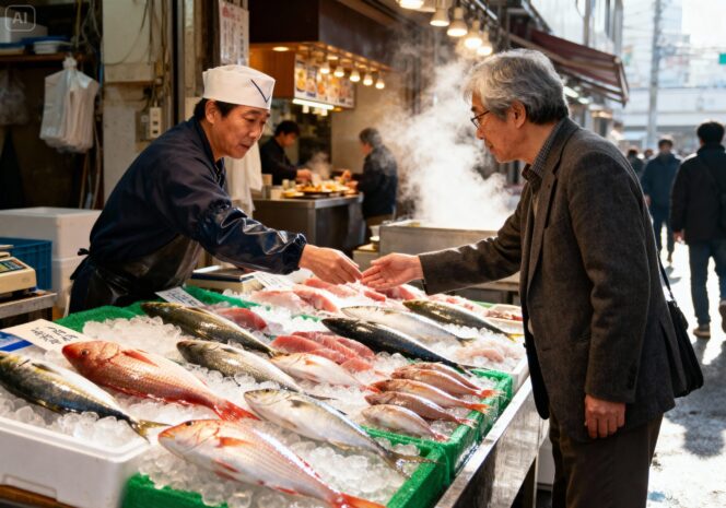 
					Frasa Jepang Saat Belanja di Pasar Tradisional