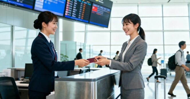 
					Bahasa Jepang yang Sering Dipakai di Bandara dan Pesawat