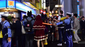 Tokyo's Shibuya area on Oct. 31, 2023