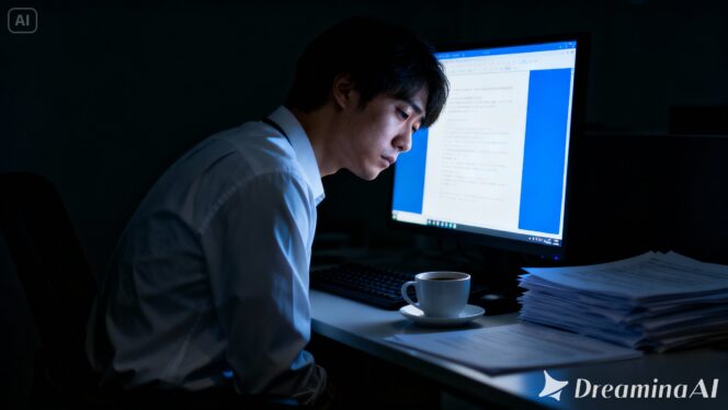 
					Bahasa Jepang Saat Mengeluh karena Capek Kerja