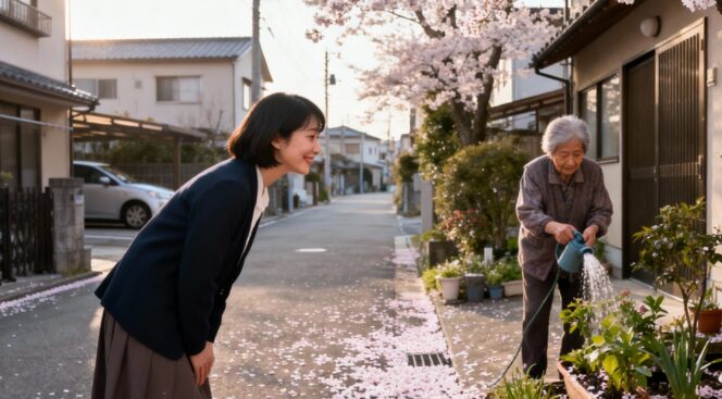 
					Ungkapan Jepang untuk Menyapa Tetangga