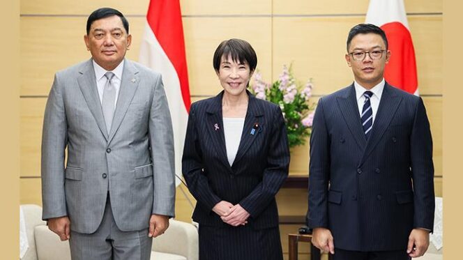 
					Menlu Sugiono & Menhan Sjafrie Bertemu PM Jepang Takaichi Perkuat Kemitraan Strategis