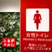 Women's public toilet