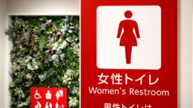 Women's public toilet