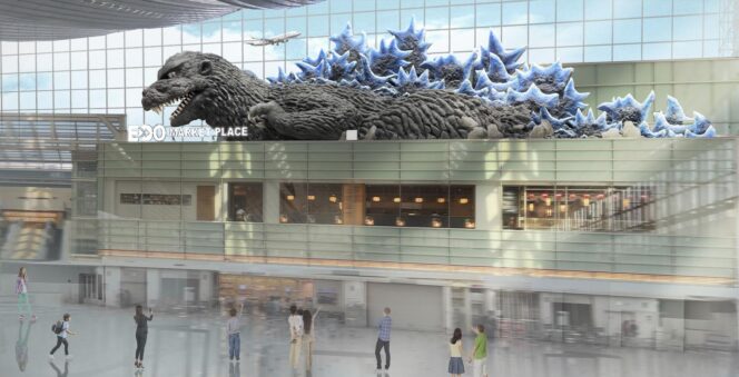 
					Patung Godzilla Terbesar di Dunia Akan Sambut Penumpang di Bandara Haneda Mulai Desember