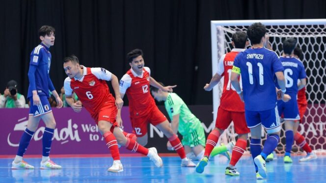 
					Jepang Tumbang, Kalah dari Indonesia Usai Tersingkir di Semifinal Piala Asia Futsal 2026 Dengan Skor 3–5