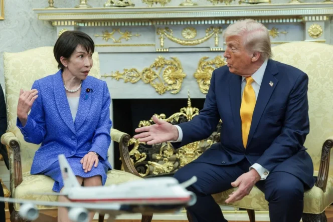 
					PM Jepang Temui Trump di AS, Bahas Keamanan Global hingga Investasi Triliunan Yen