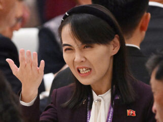 Kim Yo Jong, the younger sister of North Korean leader Kim Jong Un