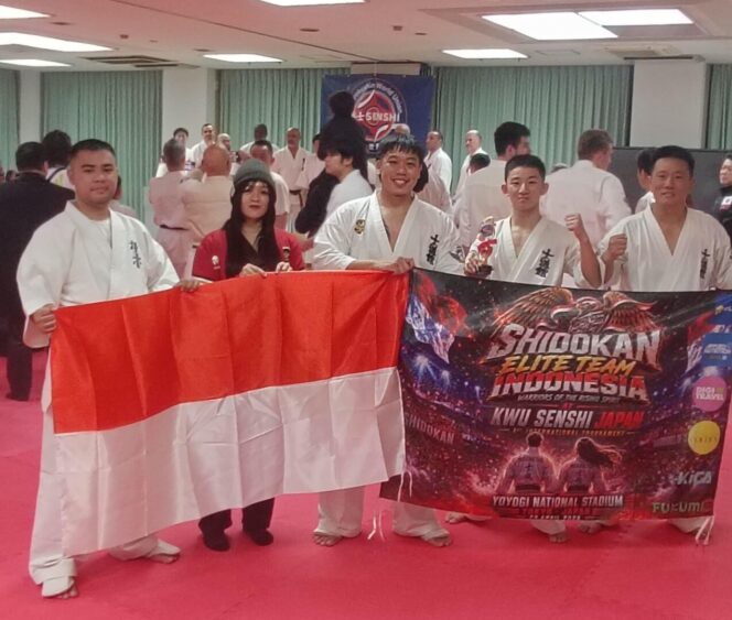 
					Dua Karateka Indonesia Raih Prestasi di Turnamen Internasional Jepang
