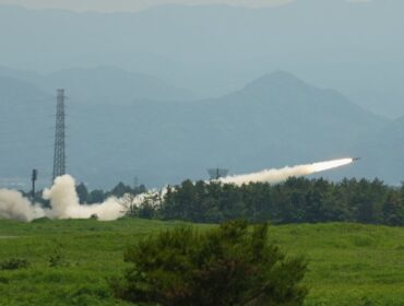 U.S. Marines conduct a live-fire training of the High Mobility Artillery Rocket System, short for HIMARS, at Camp Fuji, in Gotemba, southwest of Tokyo, Wednesday, May 20, 2026. (AP Photo/Hiro Komae)