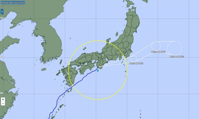 
					Topan Jangmi Mendarat di Prefektur Wakayama, Jepang Keluarkan Peringatan Banjir Tingkat Tertinggi
