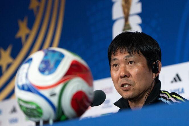 
					Asosiasi Sepak Bola Jepang Tetap Pertahankan Hajime Moriyasu di Kursi Pelatih TImnas Hingga Piala Asia 2027