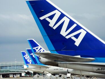Tokyo, Japan - July 17, 2009: Jet airplanes operated by All Nippon Airways (ANA) waiting to mainetnance, loading and boarding at Haneda airport in Tokyo, Japan