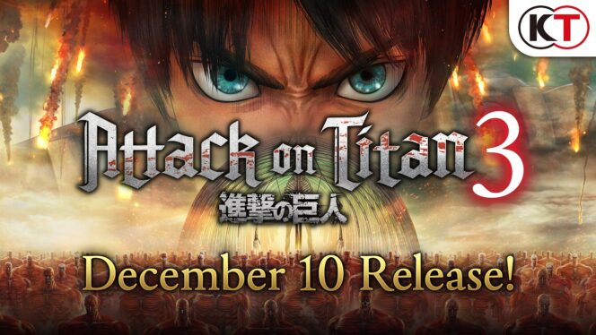 
					Attack on Titan 3 Resmi Rilis 10 Desember 2026, Hadirkan Pertarungan Melawan Semua Nine Titans