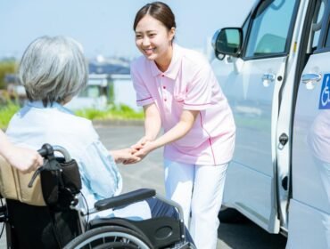 Caregiver to pick up and drop off