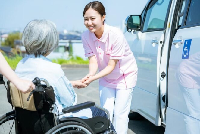 
					Caregiver to pick up and drop off
